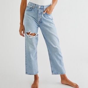 Agolde 90s Crop Jean- Echo